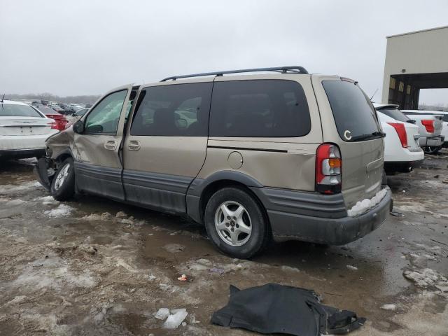 1GMDX03E43D245767 - 2003 PONTIAC MONTANA GRAY photo 2