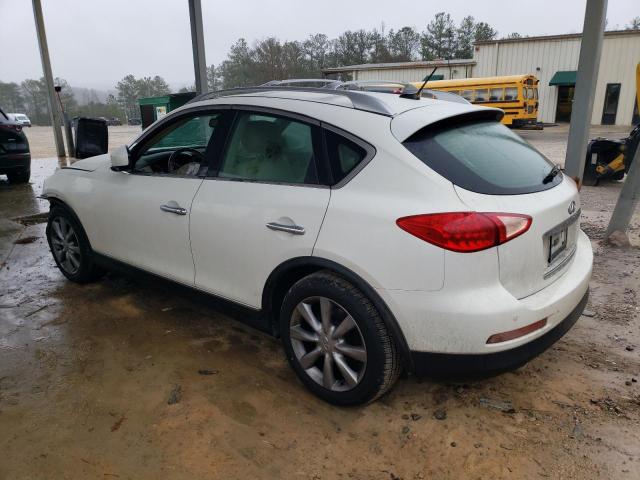 JN1AJ0HR9BM852947 - 2011 INFINITI EX35 BASE WHITE photo 2