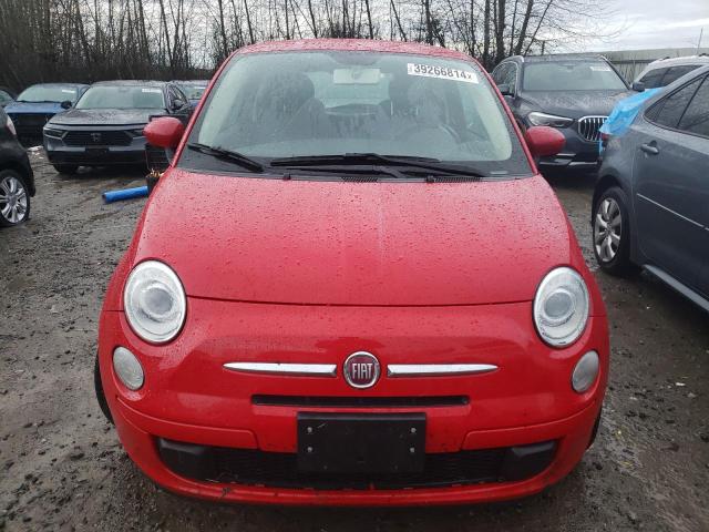 3C3CFFAR9CT343770 - 2012 FIAT 500 POP RED photo 5