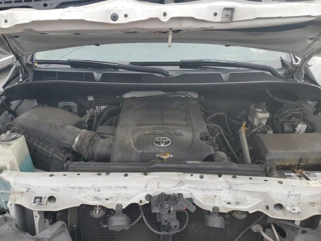 5TFRM5F18HX113772 - 2017 TOYOTA TUNDRA DOUBLE CAB SR/SR5 WHITE photo 11