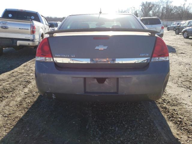 2G1WT58KX81374144 - 2008 CHEVROLET IMPALA LT GRAY photo 6