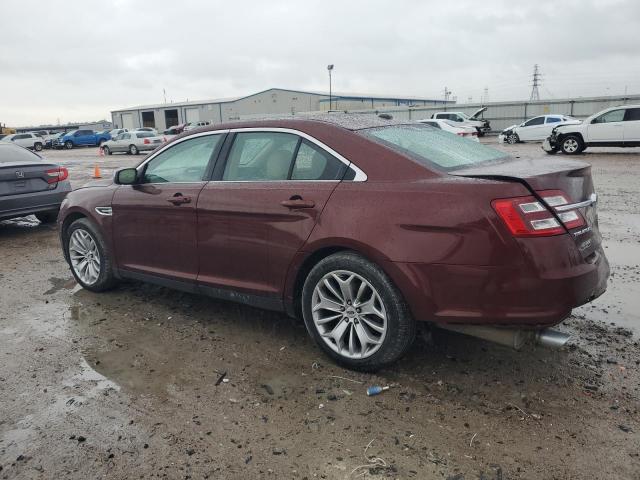 1FAHP2F80GG147157 - 2016 FORD TAURUS LIMITED BURGUNDY photo 2