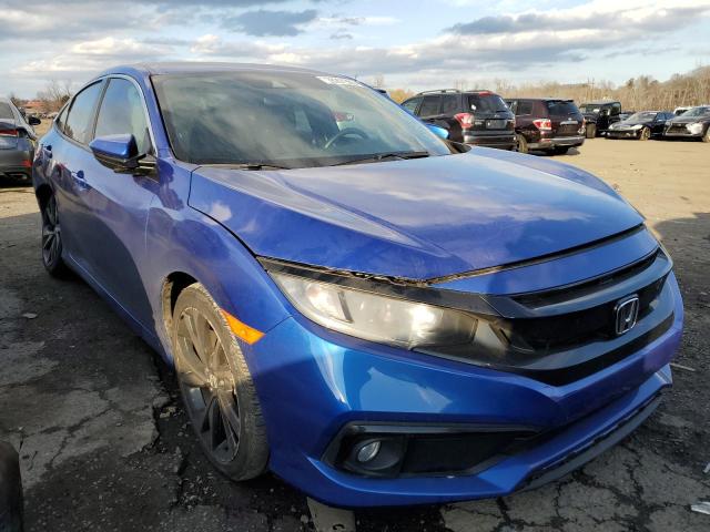 2HGFC2F82KH577526 - 2019 HONDA CIVIC SPORT BLUE photo 4