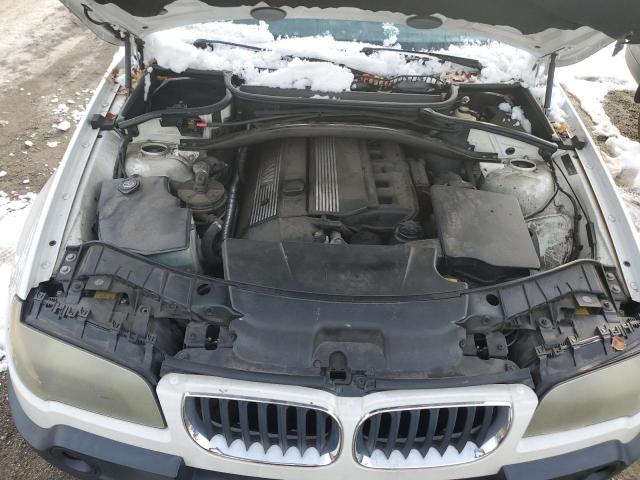 WBXPA93485WD05349 - 2005 BMW X3 3.0I WHITE photo 11