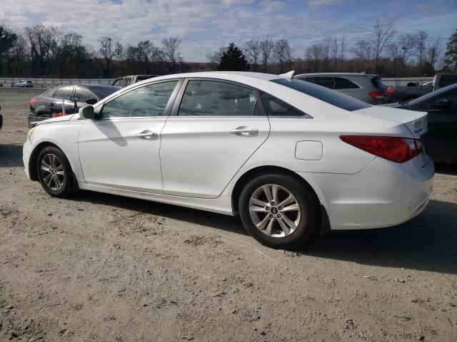 5NPEB4AC1BH097926 - 2011 HYUNDAI SONATA GLS WHITE photo 2