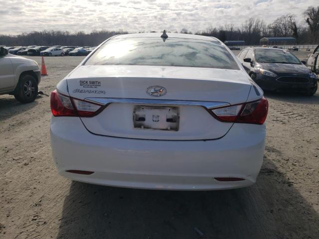 5NPEB4AC1BH097926 - 2011 HYUNDAI SONATA GLS WHITE photo 6