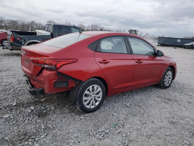 3KPC24A30JE030258 - 2018 HYUNDAI ACCENT SE RED photo 3