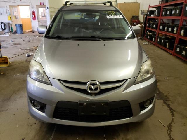 JM1CR2W38A0388936 - 2010 MAZDA 5 SILVER photo 5