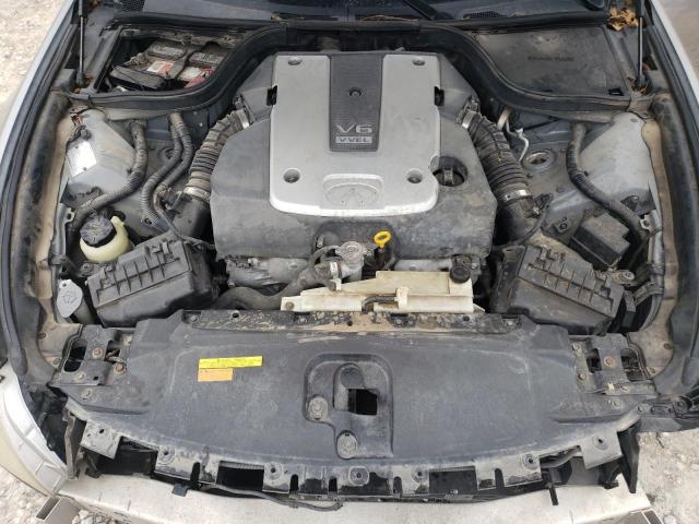 JNKCV64E98M116324 - 2008 INFINITI G37 BASE GRAY photo 11