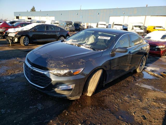 1G1ZG5ST8LF128536 - 2020 CHEVROLET MALIBU RS Gris photo 1
