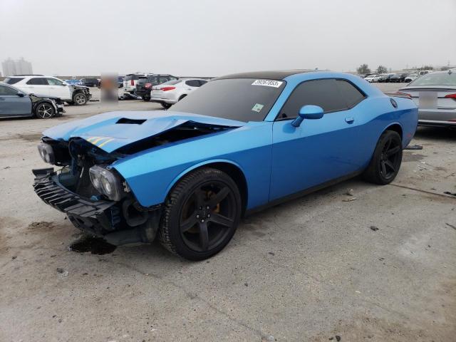 2C3CDZAG2JH311495 - 2018 DODGE CHALLENGER SXT BLUE photo 1