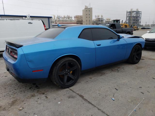 2C3CDZAG2JH311495 - 2018 DODGE CHALLENGER SXT BLUE photo 3