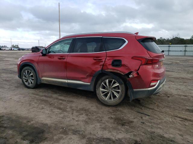 5NMS33AD2LH158878 - 2020 HYUNDAI SANTA FE SEL RED photo 2