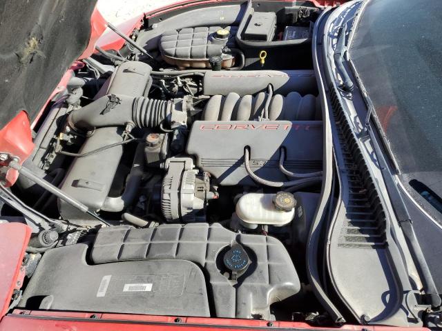 1G1YY22G1W5127541 - 1998 CHEVROLET CORVETTE RED photo 11