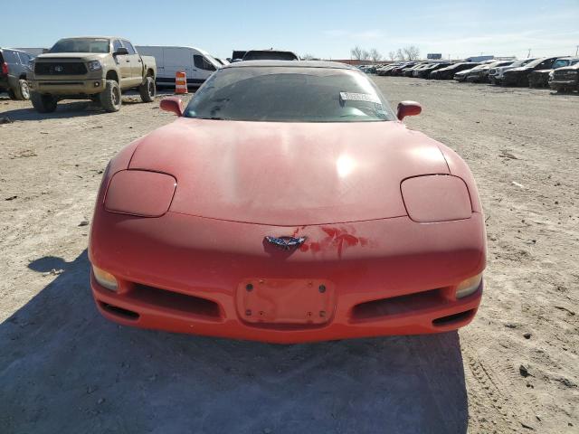 1G1YY22G1W5127541 - 1998 CHEVROLET CORVETTE RED photo 5