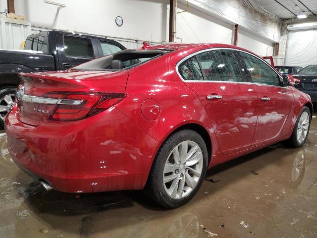 2G4GR5GX8E9238496 - 2014 BUICK REGAL PREMIUM RED photo 3