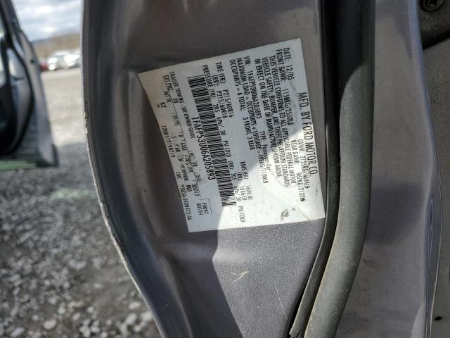 1FAFP53U06A205893 - 2006 FORD TAURUS SE GRAY photo 12