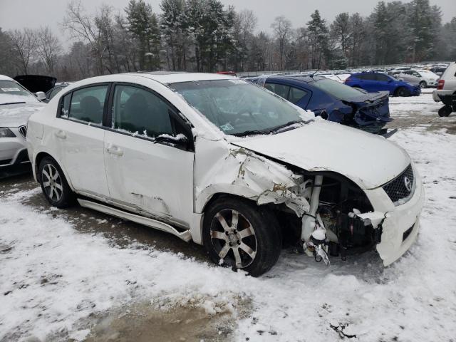 3N1AB6AP9CL631157 - 2012 NISSAN SENTRA 2.0 WHITE photo 4