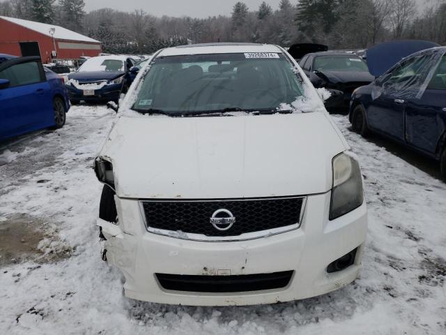 3N1AB6AP9CL631157 - 2012 NISSAN SENTRA 2.0 WHITE photo 5