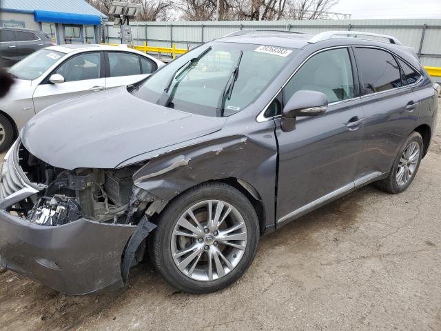 2T2BK1BA4DC220523 - 2013 LEXUS RX 350 BASE GRAY photo 1