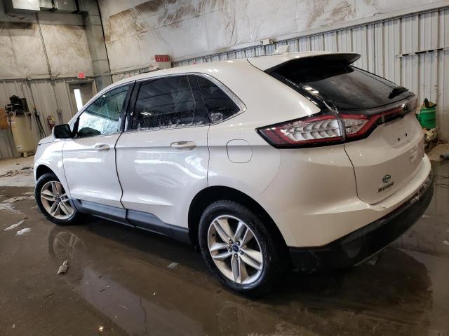 2FMPK4J91GBB01341 - 2016 FORD EDGE SEL WHITE photo 2