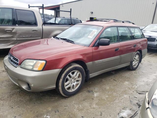 4S3BH675847613387 - 2004 SUBARU LEGACY OUTBACK AWP MAROON photo 1