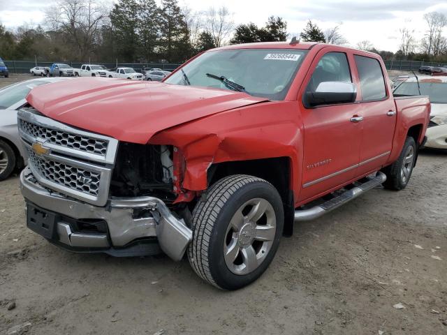 3GCUKSEJ2EG546410 - 2014 CHEVROLET SILVERADO K1500 LTZ RED photo 1