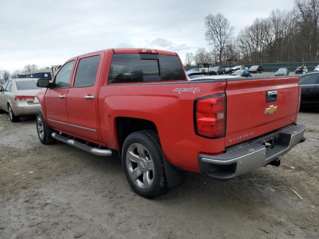 3GCUKSEJ2EG546410 - 2014 CHEVROLET SILVERADO K1500 LTZ RED photo 2