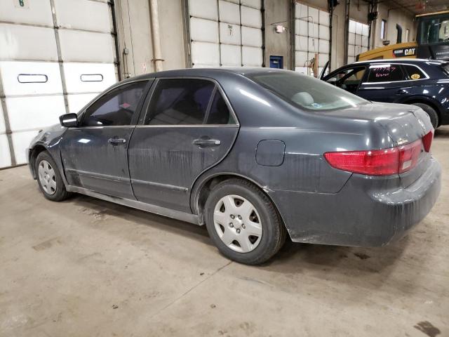 1HGCM56435A143049 - 2005 HONDA ACCORD LX GRAY photo 2