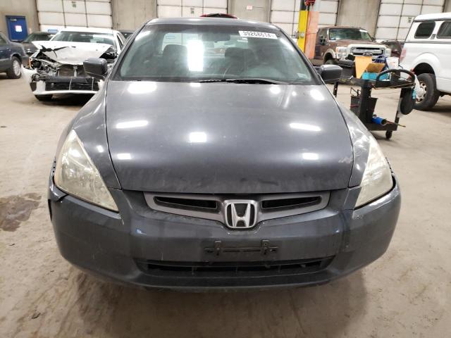 1HGCM56435A143049 - 2005 HONDA ACCORD LX GRAY photo 5