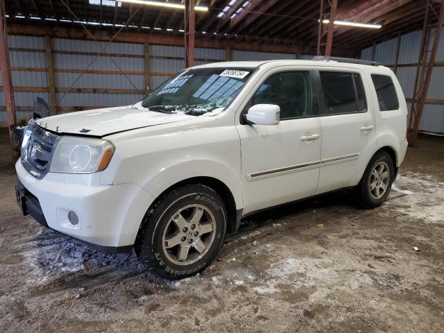 5FNYF48909B503294 - 2009 HONDA PILOT TOURING WHITE photo 1