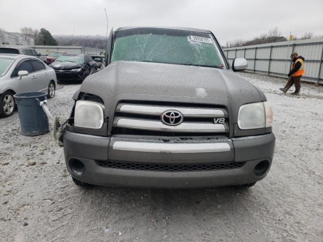 5TBET34186S523556 - 2006 TOYOTA TUNDRA DOUBLE CAB SR5 GRAY photo 5