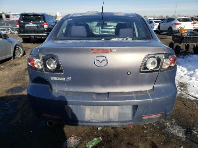 JM1BK32F481821288 - 2008 MAZDA 3 I GRAY photo 6