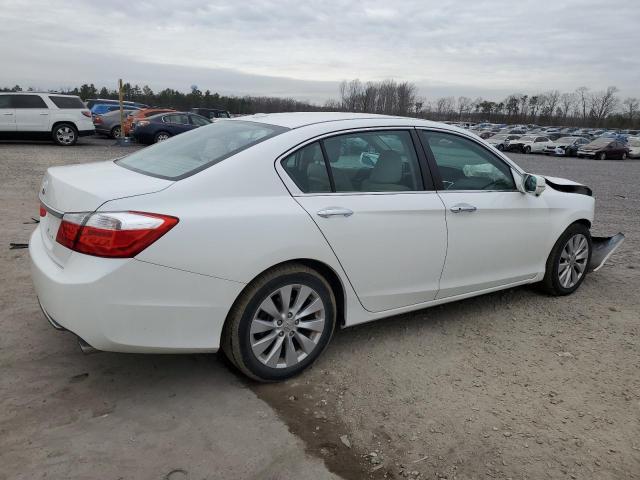 1HGCR2F89EA155709 - 2014 HONDA ACCORD EXL WHITE photo 3