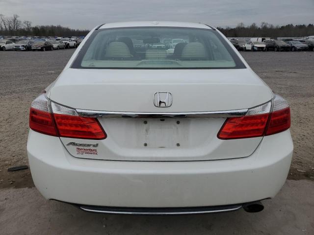 1HGCR2F89EA155709 - 2014 HONDA ACCORD EXL WHITE photo 6