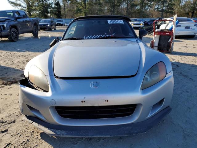 JHMAP11423T006276 - 2003 HONDA S2000 GRAY photo 5