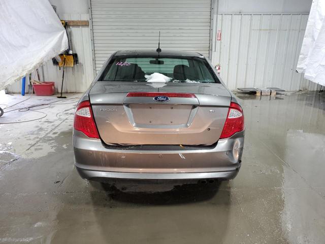 3FAHP0HA1CR264138 - 2012 FORD FUSION SE GRAY photo 6