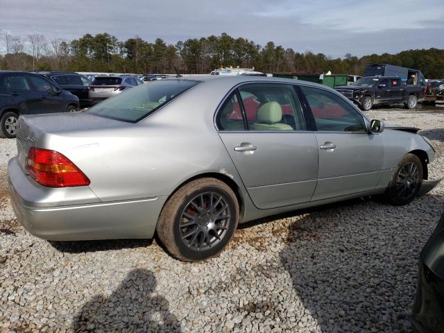 JTHBN30F320087880 - 2002 LEXUS LS 430 SILVER photo 3