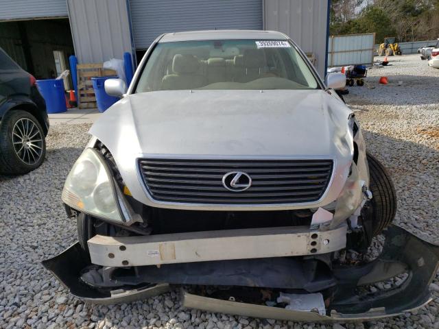 JTHBN30F320087880 - 2002 LEXUS LS 430 SILVER photo 5