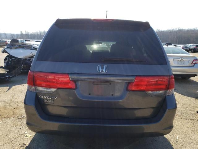 5FNRL3H49AB104867 - 2010 HONDA ODYSSEY EX GRAY photo 6