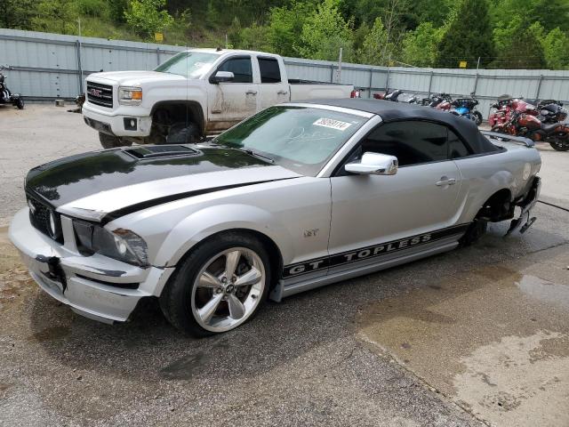 1ZVHT85H265217324 - 2006 FORD MUSTANG GT SILVER photo 1