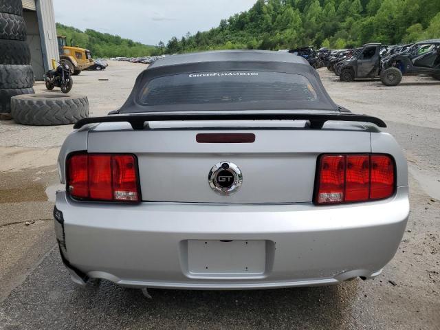1ZVHT85H265217324 - 2006 FORD MUSTANG GT SILVER photo 6