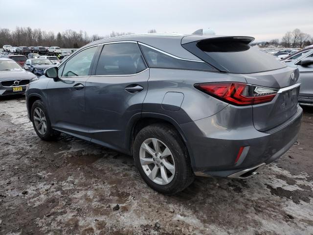 2T2BZMCA8HC126324 - 2017 LEXUS RX 350 BASE GRAY photo 2