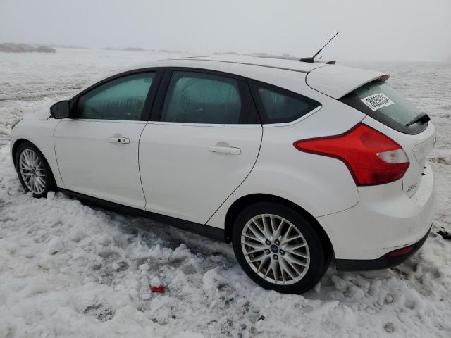 1FADP3N27EL454038 - 2014 FORD FOCUS TITANIUM WHITE photo 2