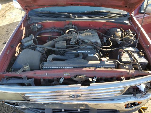 JT4TN12D2V0033979 - 1997 TOYOTA T100 XTRACAB RED photo 11