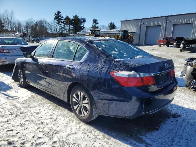 1HGCR2F31FA246351 - 2015 HONDA ACCORD LX BLUE photo 2