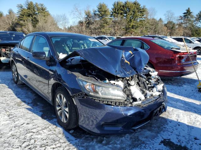 1HGCR2F31FA246351 - 2015 HONDA ACCORD LX BLUE photo 4