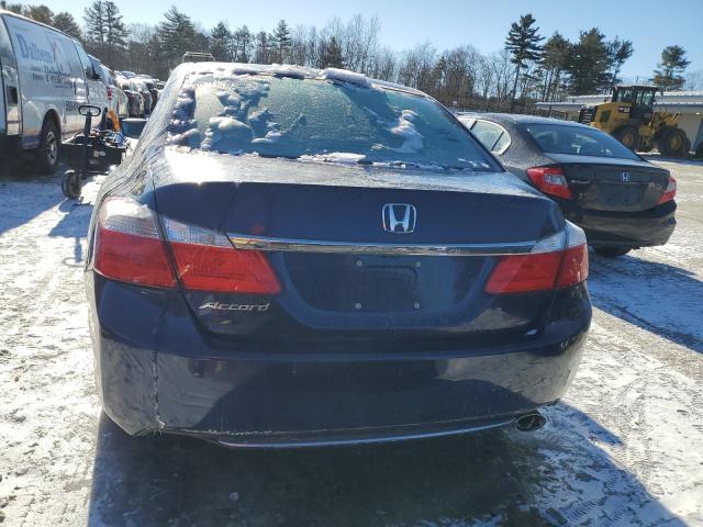 1HGCR2F31FA246351 - 2015 HONDA ACCORD LX BLUE photo 6