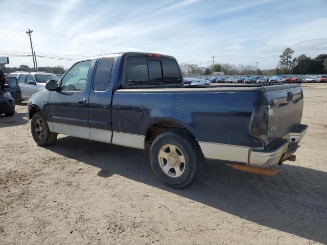 1FTRX17L82NB15749 - 2002 FORD F150 BLUE photo 2