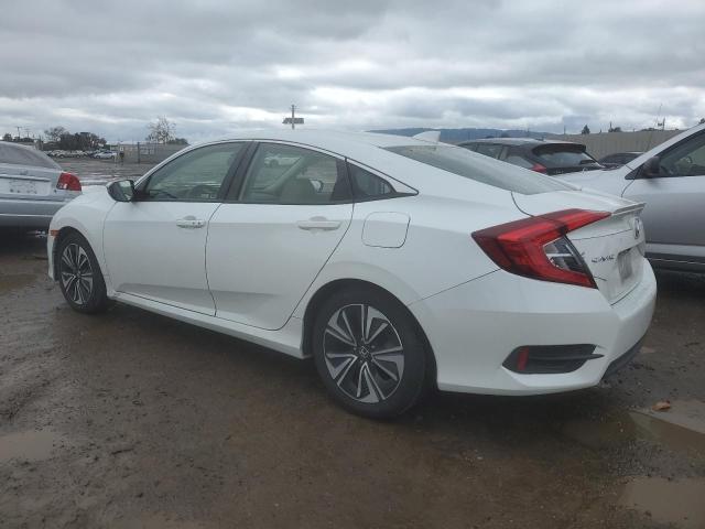 JHMFC1F71JX031907 - 2018 HONDA CIVIC EXL WHITE photo 2